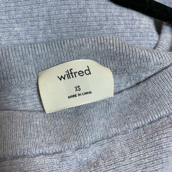 Wilfred wool sweater with tie up sleeves - Picture 2 of 3